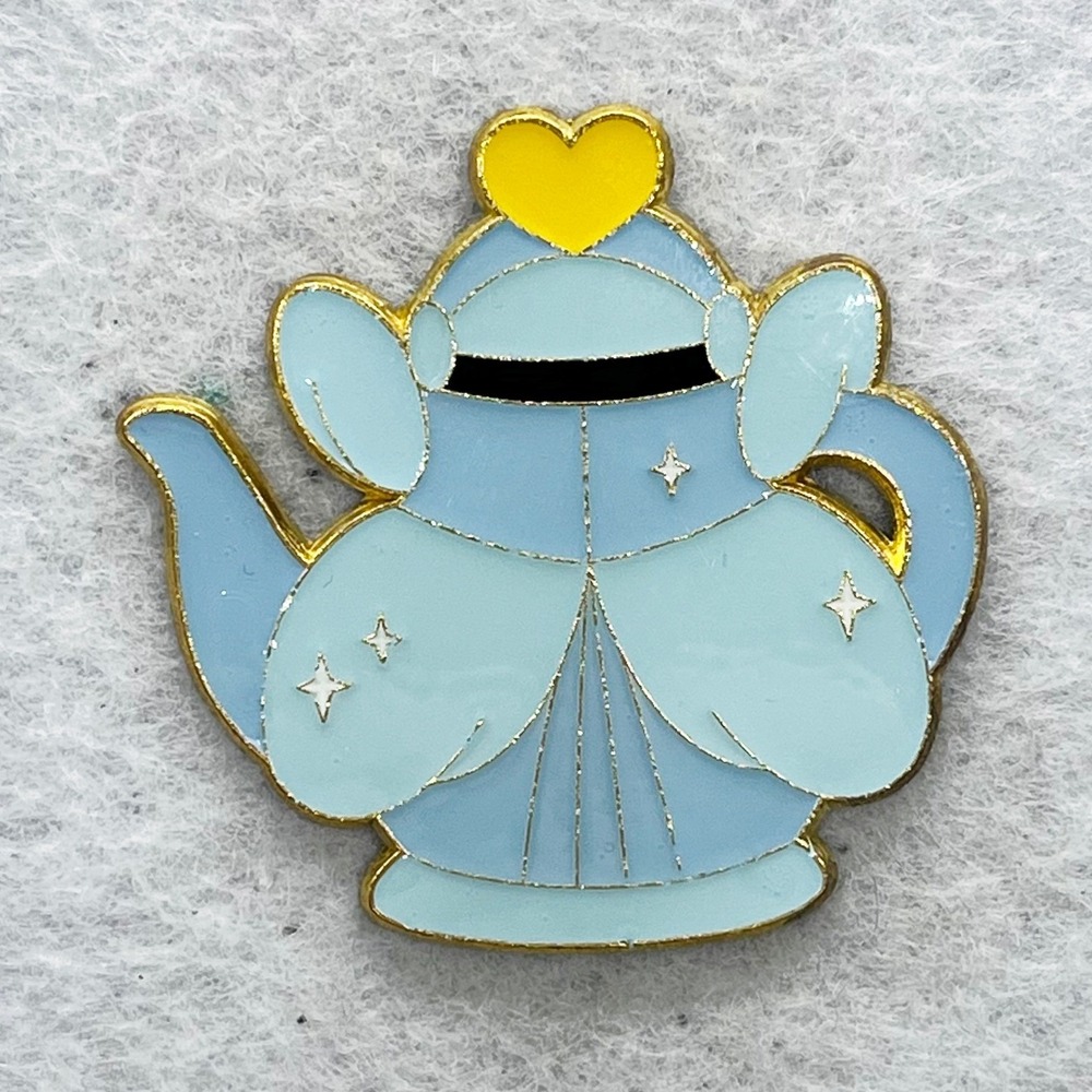 🔮 5/$25 Disney Cinderella Teapot Pin
